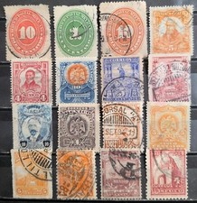 Alte Briefmarken Sammlung Mexiko, gestempelt, 3