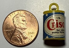 Crisco Canister Vintage Cracker Jack Charm 1N