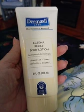 NEW Dermasil Labs Eczema Relief Body Lotion With Chamomile Flower & Colloidal...