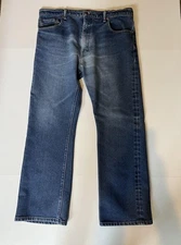 Levis 517 Jeans Mens 38x30 Blue Denim Bootcut Made Mexico Classic Western Style