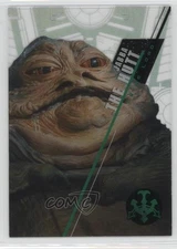 2016 Topps Star Wars High Tek Form 1 Pattern 2 Destroyer Jabba The Hutt 1b8