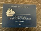 2023 Armed Forces Silver Medal Program U.S. Navy 2.5 oz .999 Fine Silver OGP