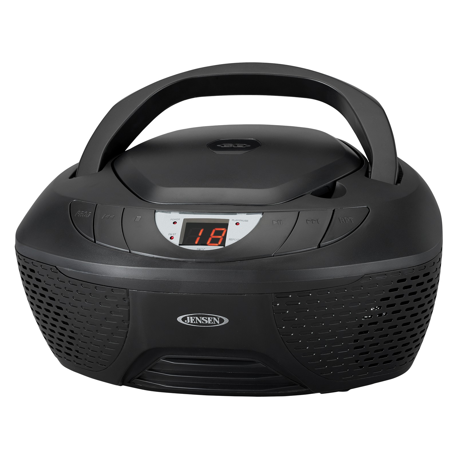 Jensen CD-475 Compact Boombox with CD Player with AM/FM