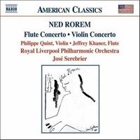 Audio Cd - Rorem Ned - Concerto Per Violino, Concerto Per Flauto, Pilgrims - Na