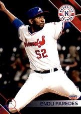2024 Nashville Sounds Choice #21 Enoli Paredes Dominican Republic Baseball Card