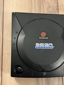 Sega Dreamcast Sega Sports Edition Black Console w/ Controller Cables Tested