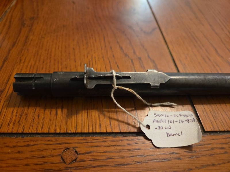 Barrel for Savage/JC Higgins Model 101-16-87A .22 Cal Rifle