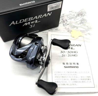 Shimano 18 ALDEBARAN MGL 31 Left Bait Casting Reel with Box JAPAN ''Excellent+++''