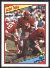 1984 Topps #213 Steve Bartkowski Atlanta Falcons 4043