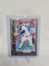 2025 Topps Bobby Witt Jr. Silver Glitter Holiday H100