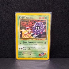 Koga's Tangela 81/132 Common Gym Challenge Pokemon Unlimited Near Mint