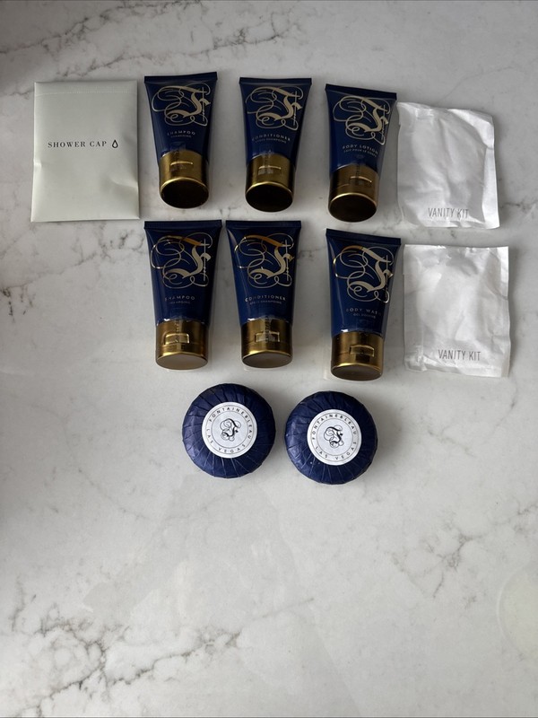 11pc Fontainebleau Hotel Las Vegas Toiletries Bundle