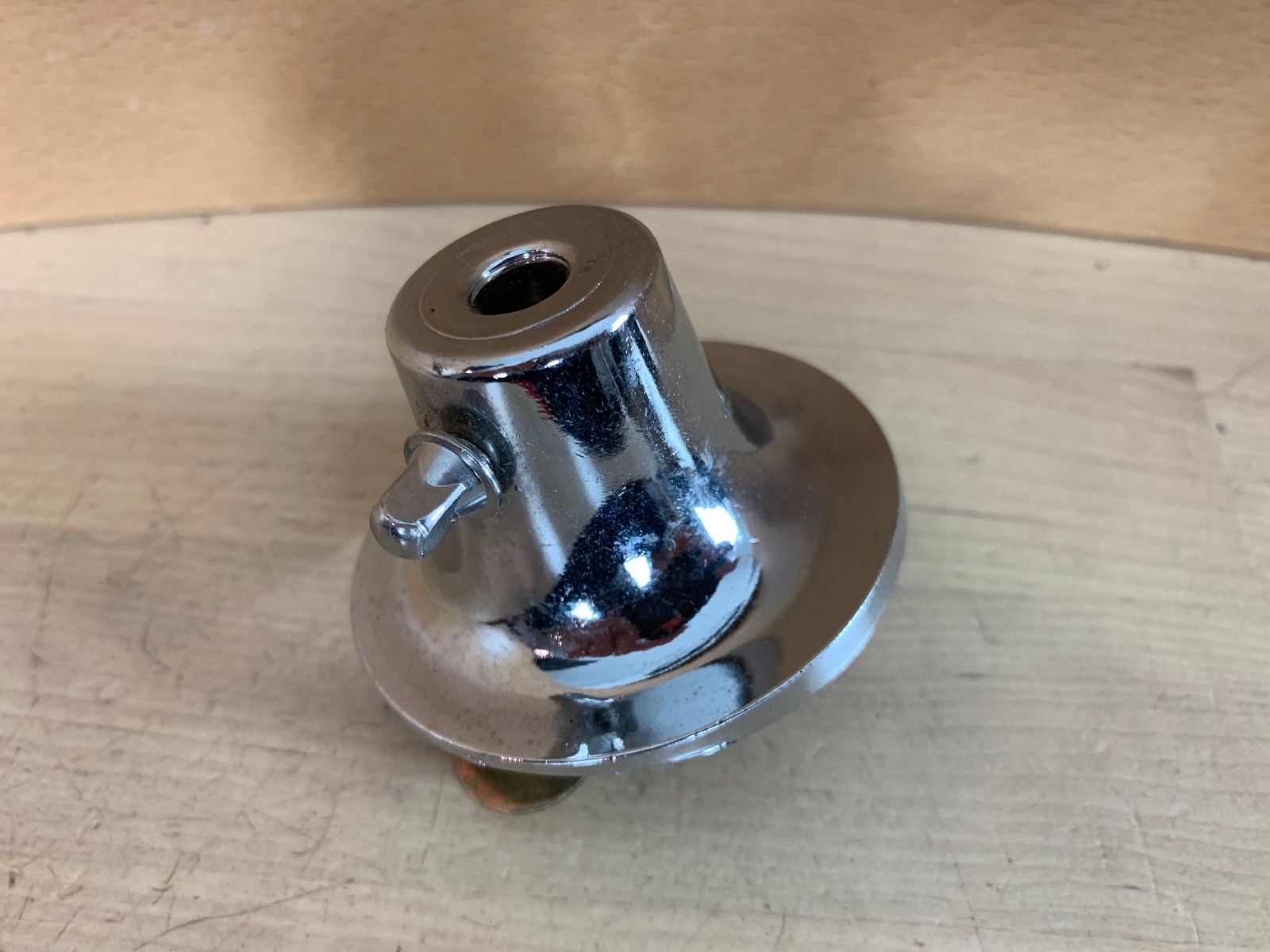 Childs Drum Set Bass Kick Cymbal Arm Holder Mount 8mm Post Bracket Part Student