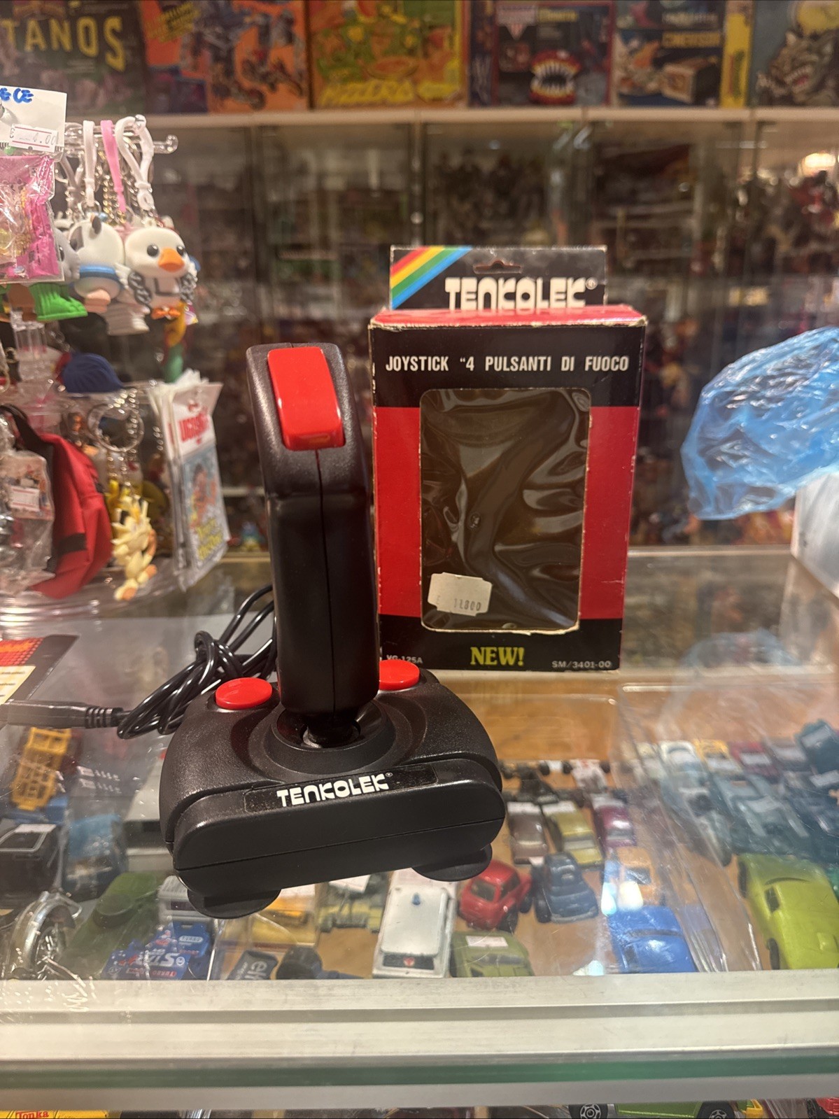 Joystick Controller Atari Commodore 4 Pulsanti Vg-125a Box