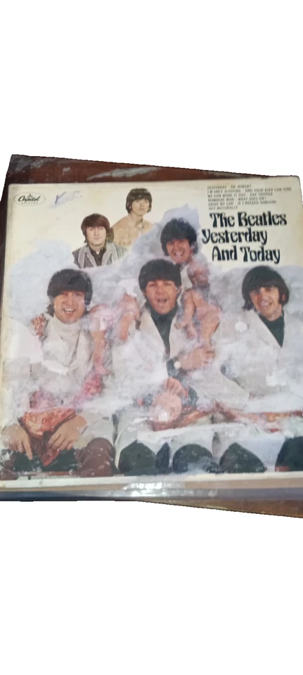 The Beatles Yesterday And Today LP Butcher Cover genuine 1966 100% Original L@@K Foto 2 de 4