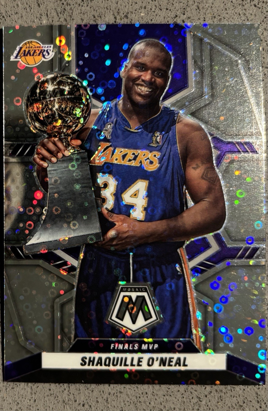 Shaquille O'Neal 2021 Panini Mosaic Silver Fast Break #297