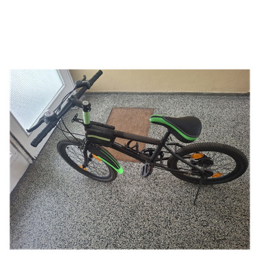 BambinoBike Kinderfahrrad 20 Zoll Cityrad schwarz-grün für 5-11 Jahre gebraucht