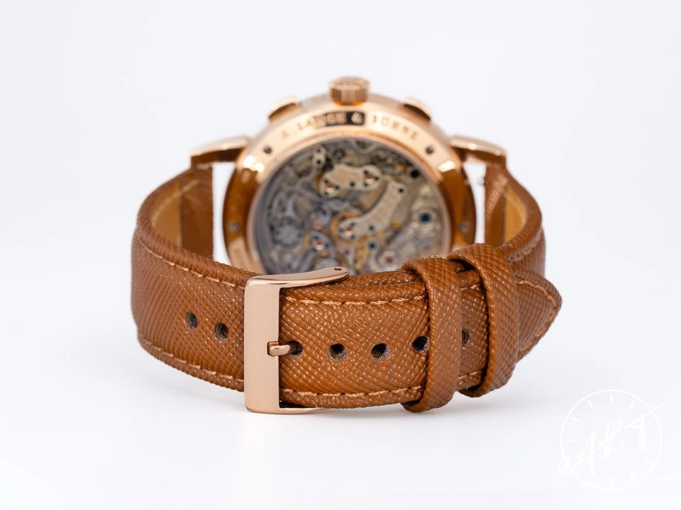 *Rare* A. Lange & Sohne 18K Rose Gold Datograph Perpetual 41mm Watch 410.032 - image 4 of 4