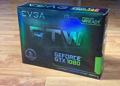 *EMPTY BOX ONLY* MSI GEFORCE GTX 1080 FTW - w/Packaging - NO GPU - Photo 1/2