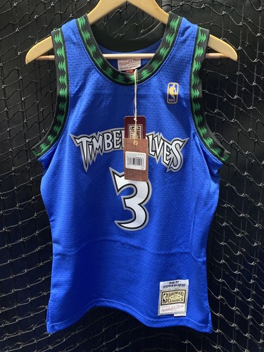 1996-97 Timberwolves Stephon Marbury Throwback Jersey Small Mitchell & Ness NWT