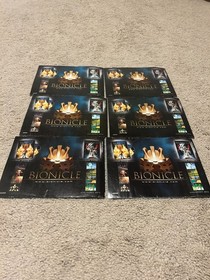 Lego Bionicle Toa Metru Nui 2004 8601-8606 w/ Instructions (SEE DESCRIPTION)