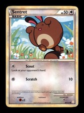 Sentret 80/123 Common HeartGold & SoulSilver Pokemon LP