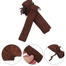 12 Pcs Drawstring Portable Pen Bags Thickened Pencil Storage Organizer Bags