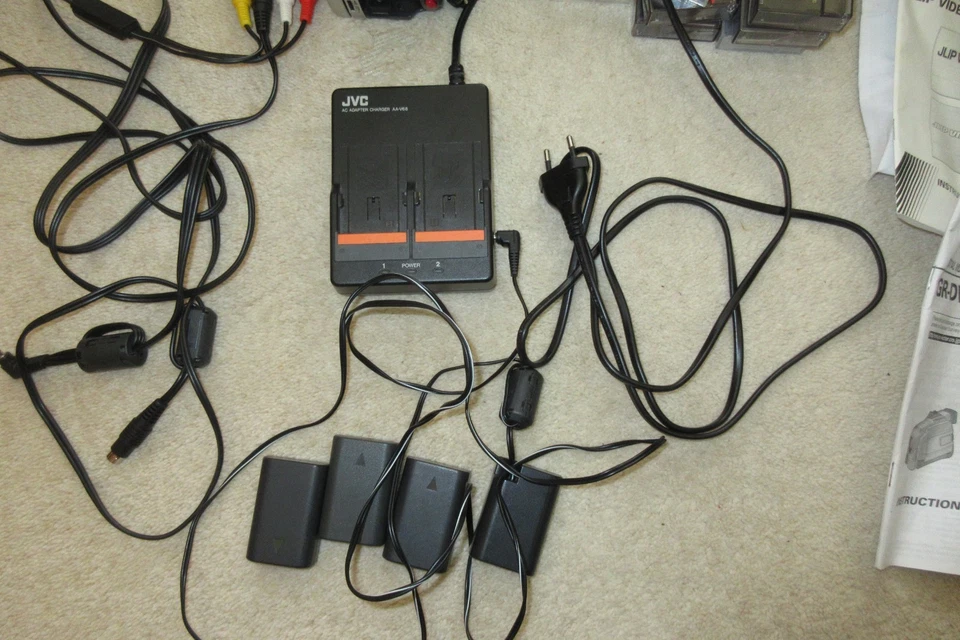 JVC GR-DVL9600 EA MiniDV Digital Camcorder + 3.8: Screen - TESTED - Image 4 of 4