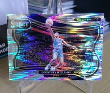 2025 Select WNBA Courtney Williams Snapshots Insert Silver Flash Prizm Lynx #10