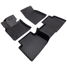 Rubber Floor Mats fits for2018-2023 Camry (NO FIT Hybrid)  TPE Protection Mat