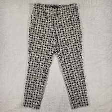 The Limited Exact Stretch black  white grid pattern dress pants size 8