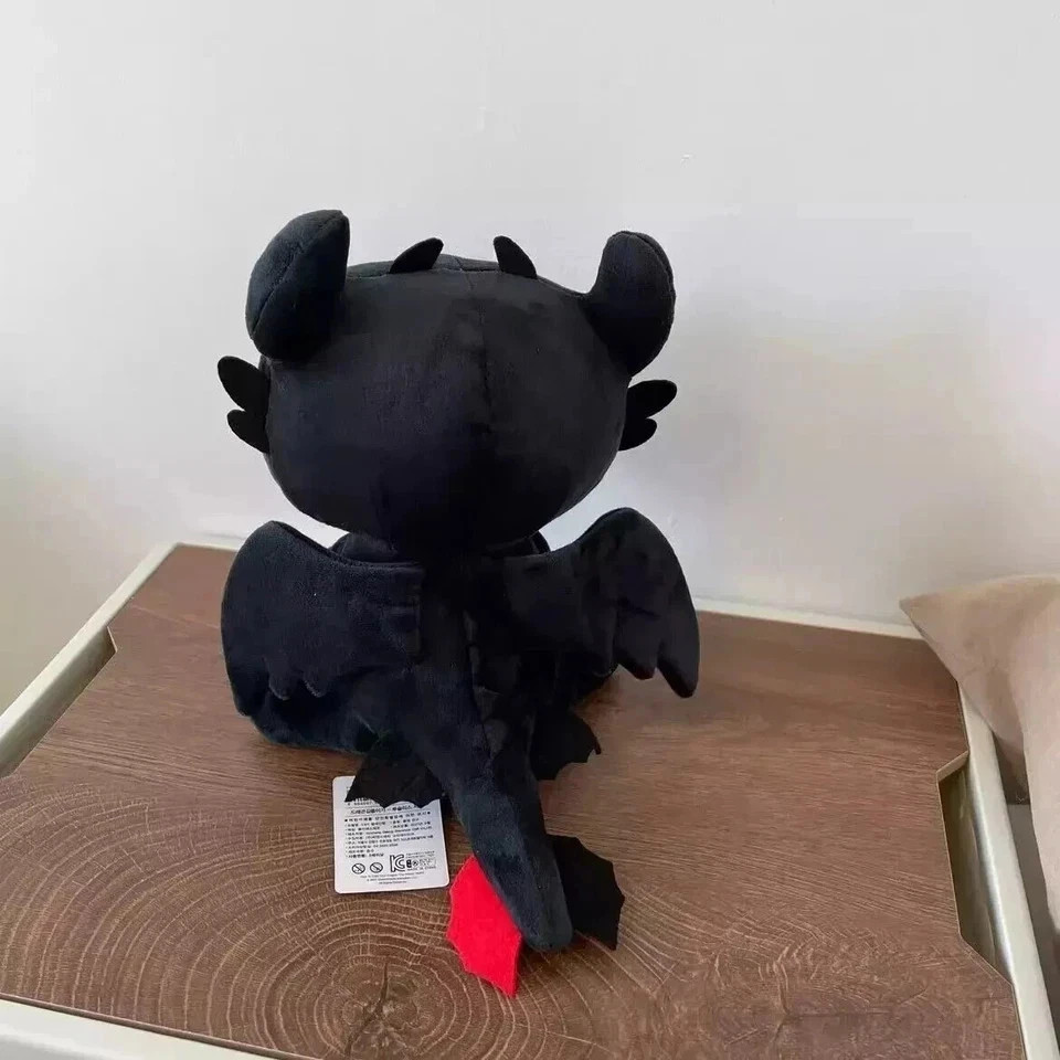 How To Train Your Dragon Toothless Night Fury Soft Plush Doll Toy Kids Gift