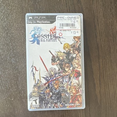 Square Enix Dissidia Final Fantasy (Sony PSP) NTSC-U/C T CIB Manual
