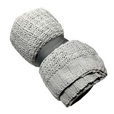 Threshold Oversized 50" x 70" Chunky Knit Throw Blanket Gray