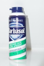 Barbasol Shaving Cream with Soothing Aloe, 5 oz. Cans