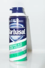 Barbasol Shaving Cream with Soothing Aloe, 5 oz. Cans