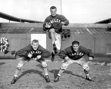 Philadelphia Eagles STEVE VAN BUREN, AL WISTERT, ALEX WOJCIECHOWICZ 8x10 Photo