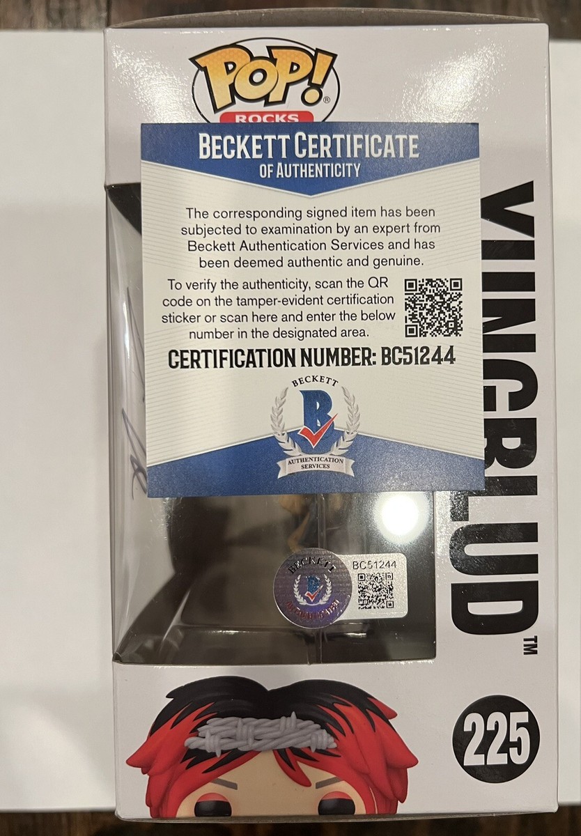 Yungblud Signed Autographed Funko Pop Rocks Figure 225 Beckett BAS