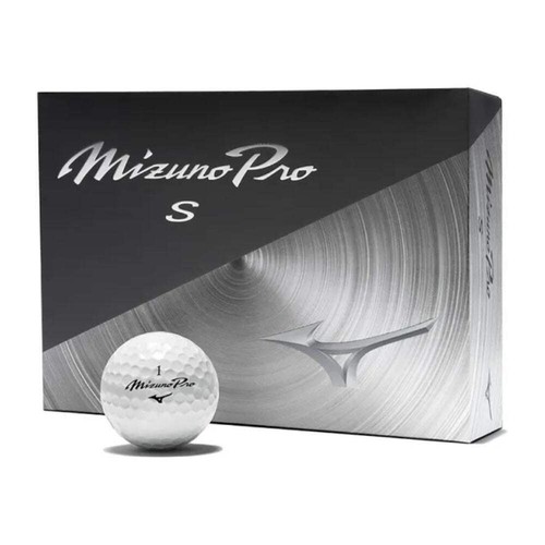 Mizuno Pro S Tour Golf Balls One Dozen - White - Picture 3 of 3
