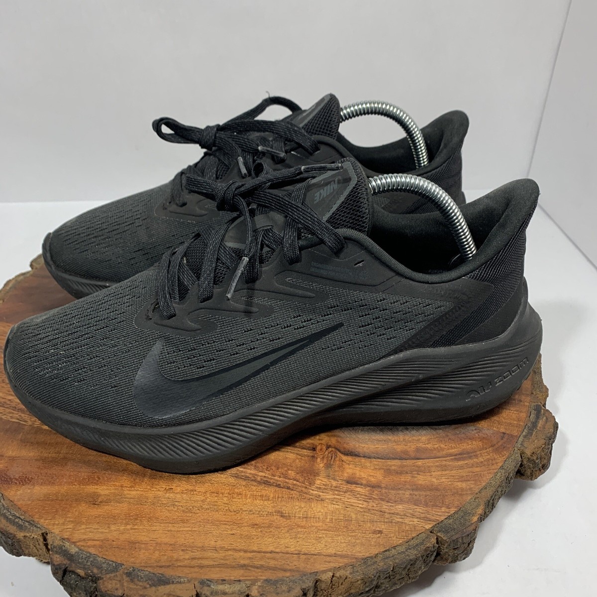 Nike Air Zoom Winflo 7 Black Running Training Shoes CJ0291  display picture 3