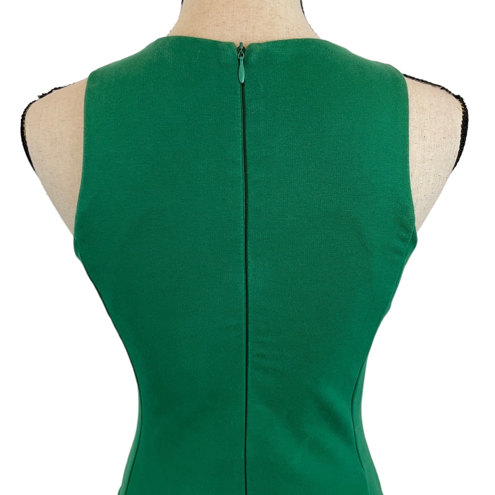 ZARA BASIC EVENING COLLECTION GREEN SLEEVELESS MI… - image 7