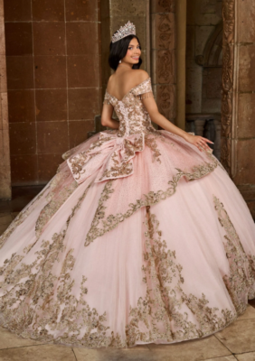 Light Pink Quinceanera Dresses with Bow Gold Lace Appliques Sweet Ball Gowns | eBay Light Pink Quinceanera Dresses with Bow Gold Lace Appliques Sweet Ball Gowns | eBay