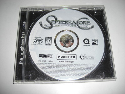 SEPTERRA CORE - Legacy Of The Creator PC CD Rom CD nri -- SCHNELLER VERSAND