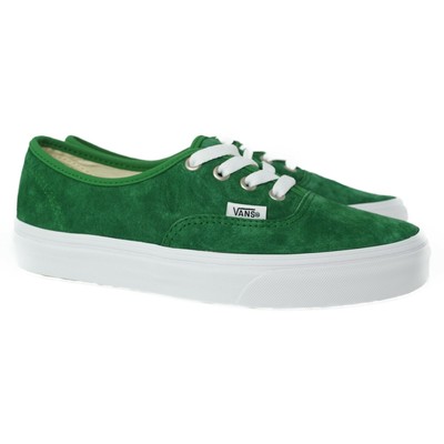 pig suede vans green