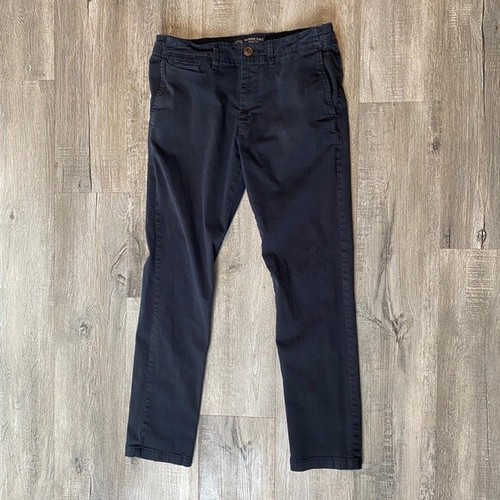 Mens Black American Eagle Active Flex Skinny Jeans Gem