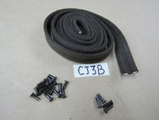 Grill Welt Set 58 Us Made Wblack Rivets Correct Fits Cj3b Willys Jeep