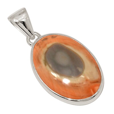 Natürlicher Royal Imperial Jaspis, Mexiko 925 Silber Anhänger Schmuck ALLP-29453