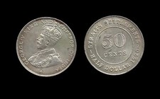 GRANDE - BRETAGNE . GEORGE V . ( 1910. 1936 ) . HALF DOLLAR . 1920 .