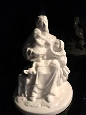 Vintage Ceramic Jesus Holding Childrens Byron Molds 1985 Collectible.