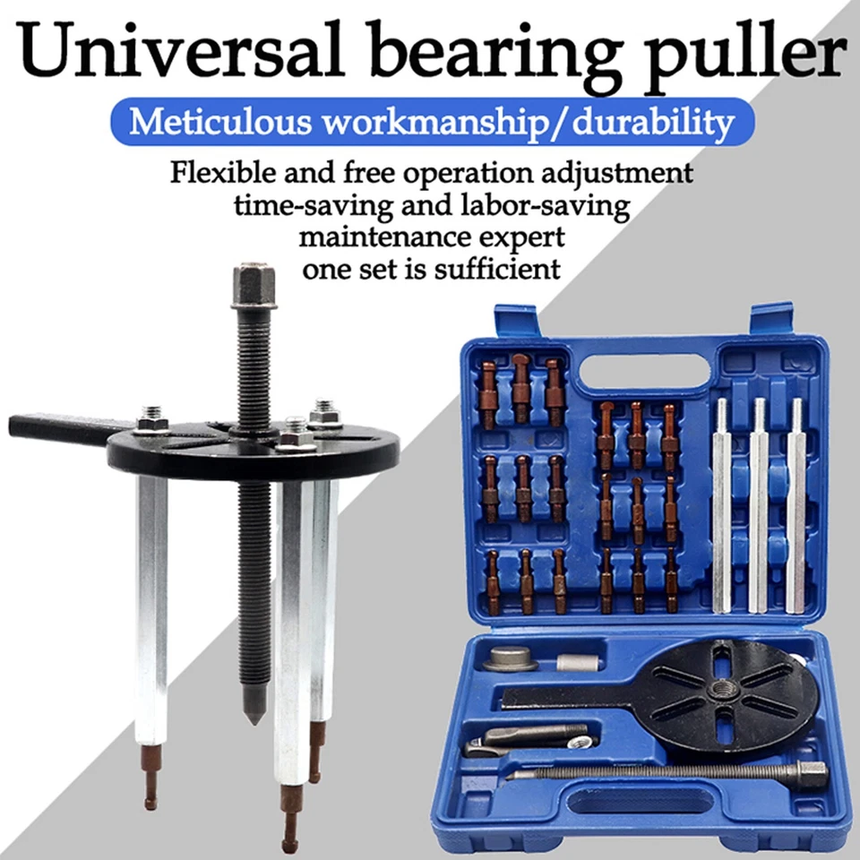 21Pcs Wheel Hub Bearing Puller Tool Set Internal Bearings Adjustment Removal Kit - image 2 of 4